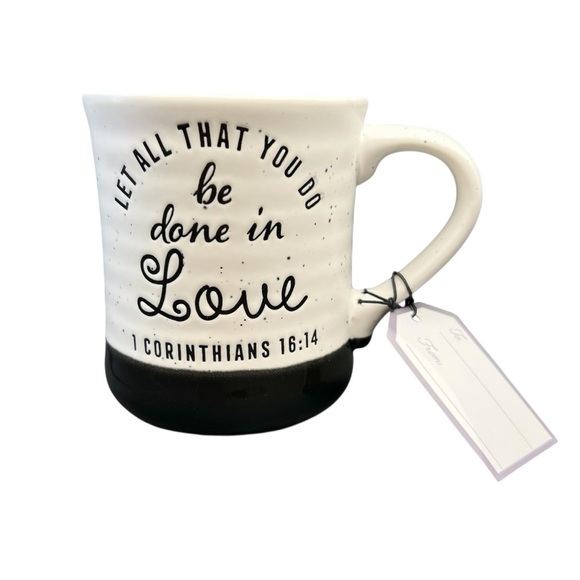 Bible Verse Mug, 1 Corinthians 16:14 - Picture 6 of 7